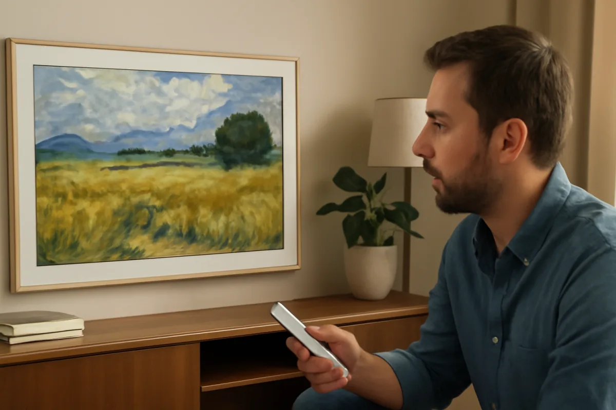 Samsung Frame TV recensione: cosa succede davvero quando è in modalità arte