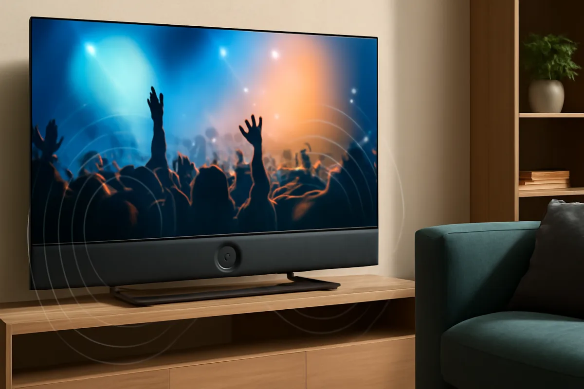 Qual è il trend degli speaker integrati nelle smart TV? L’evoluzione audio che elimina la soundbar in molti casi