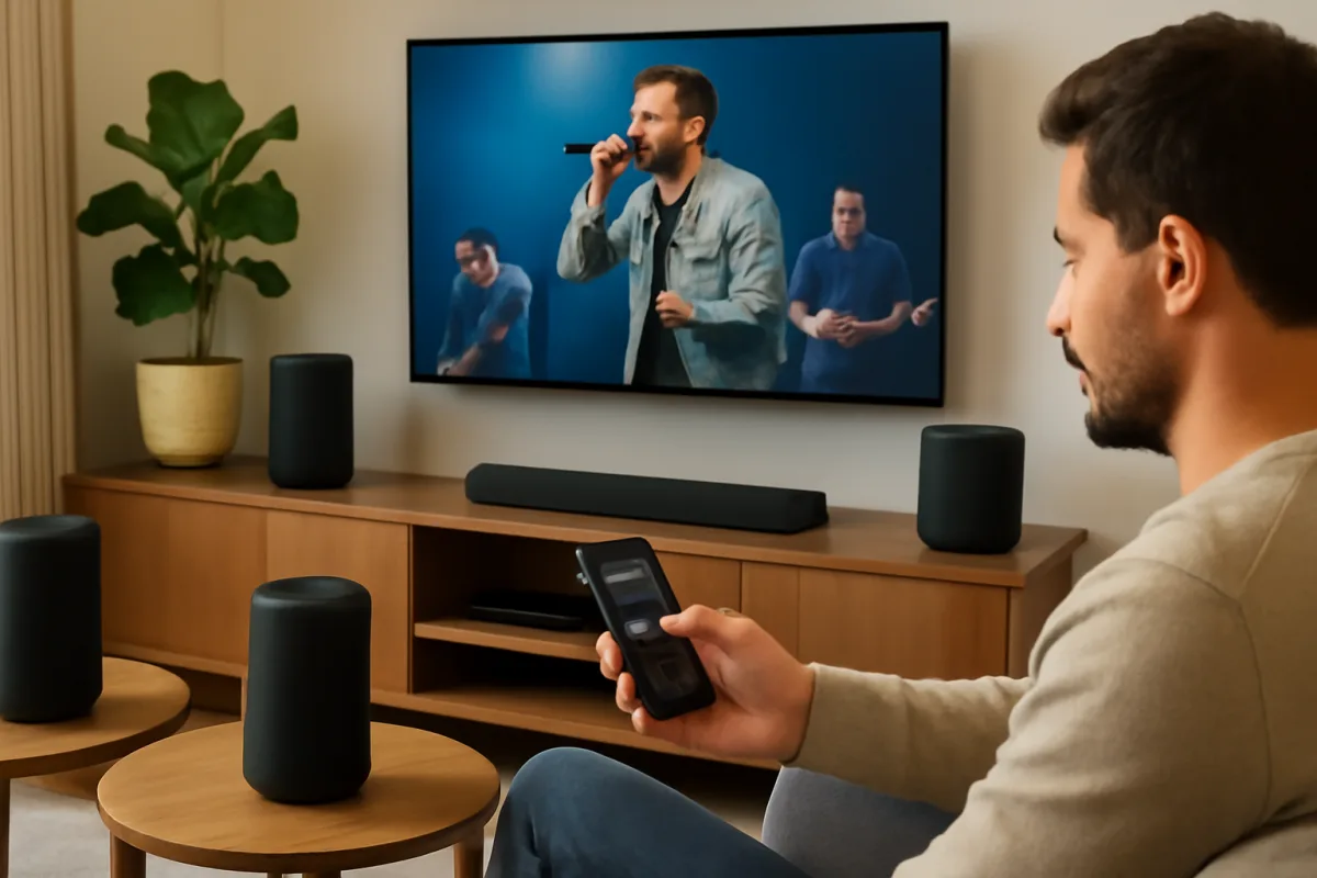 Tendenza multi-room audio in casa: il metodo per collegare la TV senza problemi di latenza